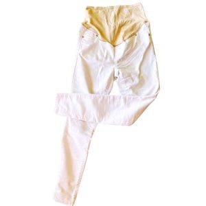 Size: 1 Regular Maternity White Skinny Jeans